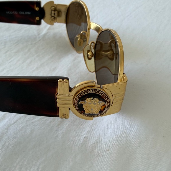 Vintage Versace Sunglasses S72 07M Rare 1990s Gianni Versace - Picture 10 of 13